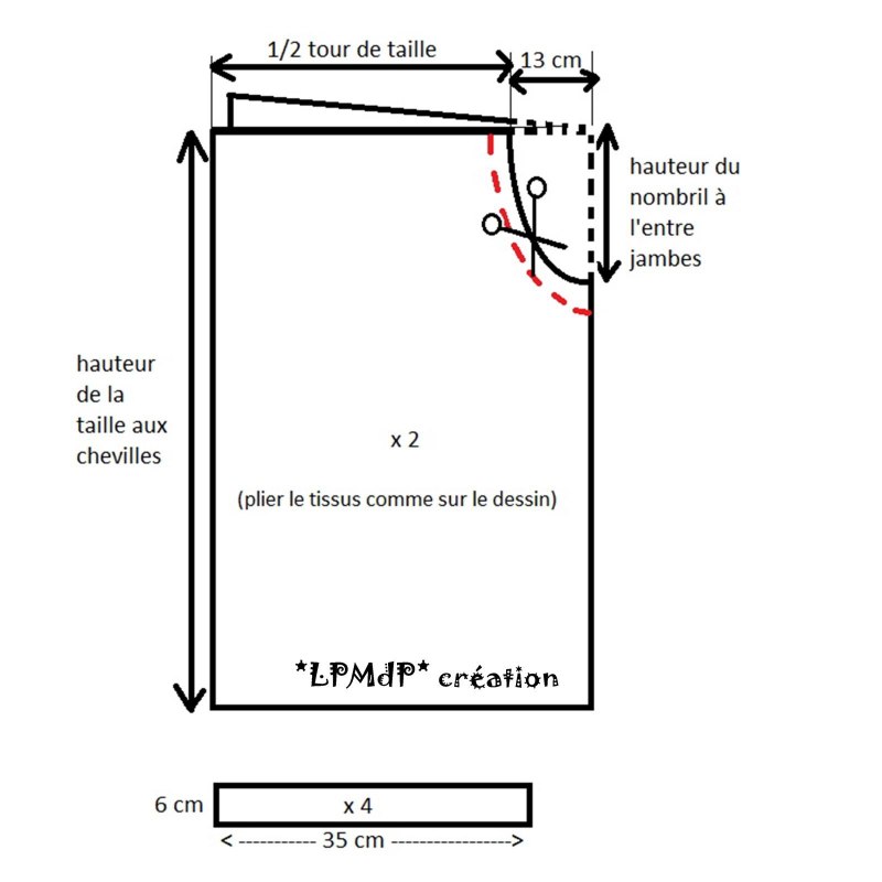 Саронг тайские брюки трансформер