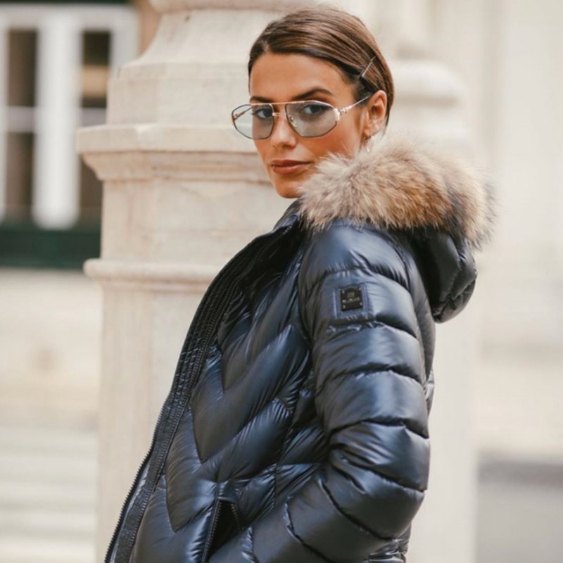 Пуховик мода 2021-2022 зимний 2022 женский