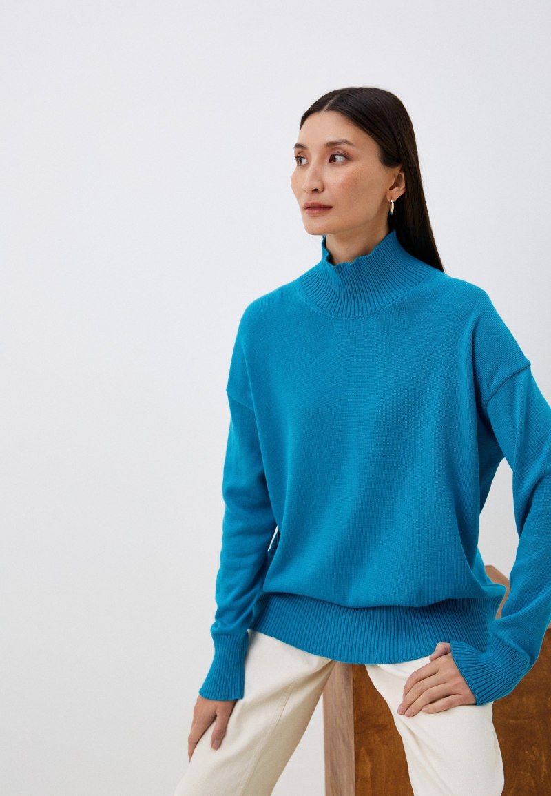 Бирюзовый джемпер