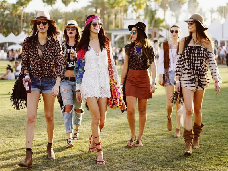 Бохо стиль Коачелла