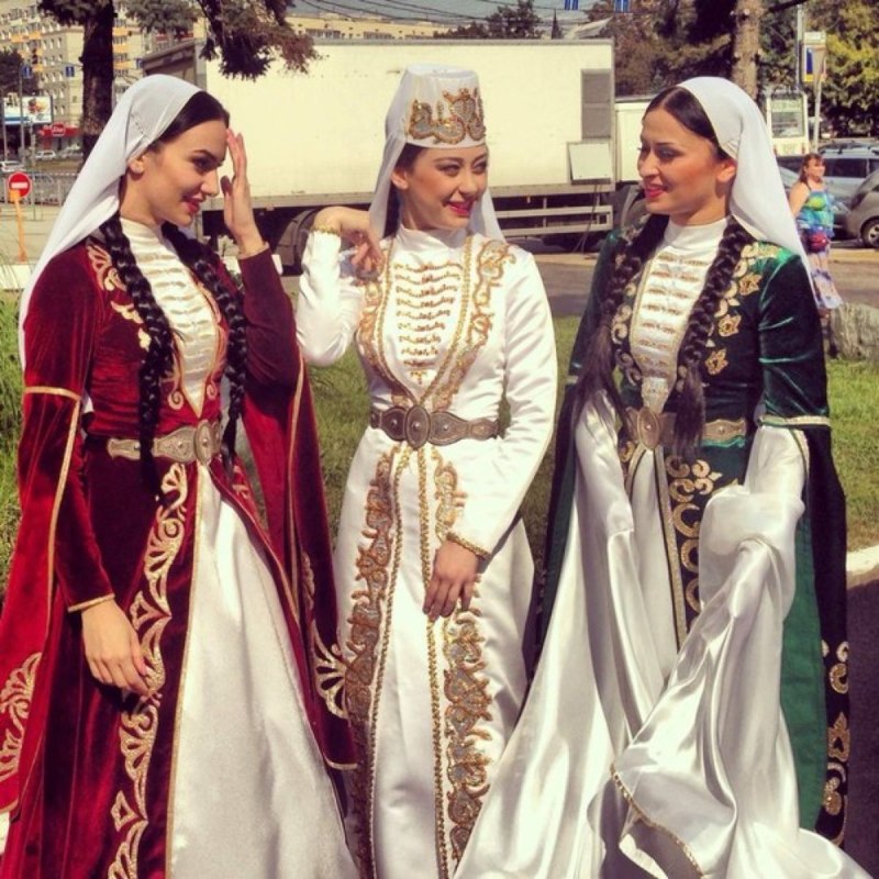 Национальная одежда Дагестана аварцев