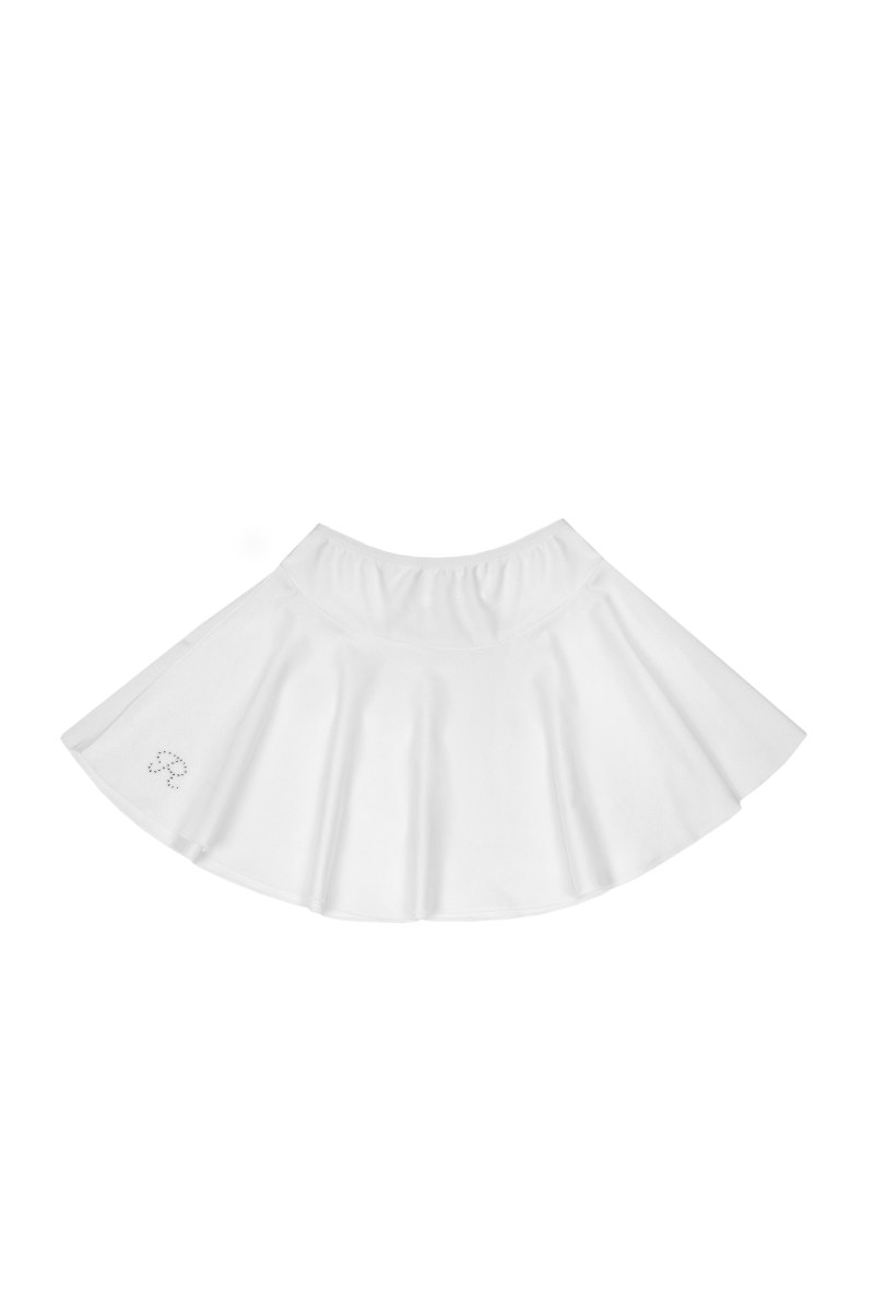 Белая юбка для девочки