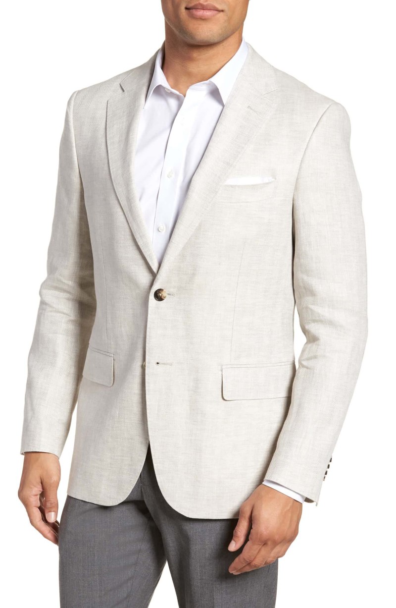 Светлый пиджак мужской