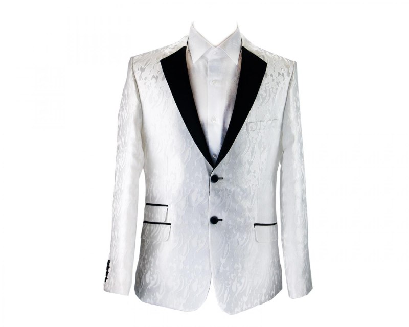 Белый жакет мужской