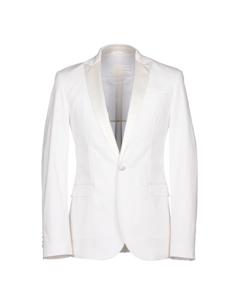 Мужской пиджак с атласным воротником