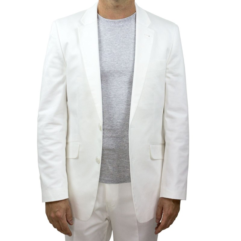 Белый жакет мужской
