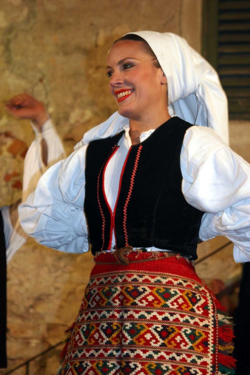 Национальная одежда Хорватии