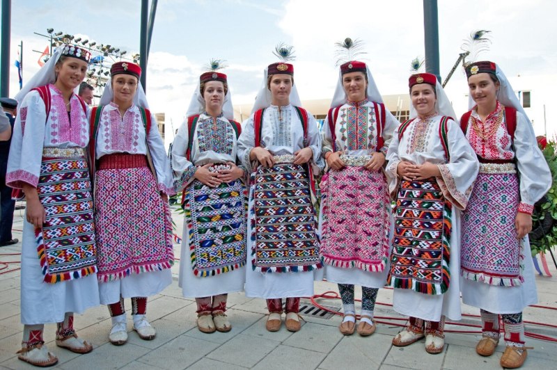 Народный костюм Хорватии