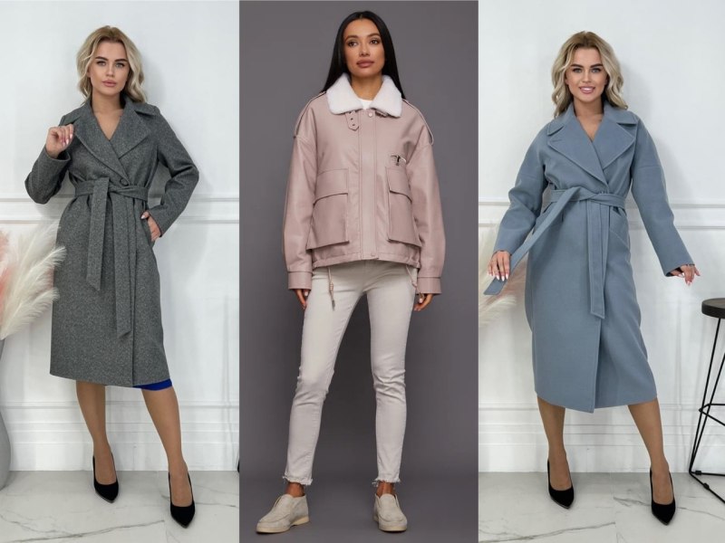 Пальто на весну