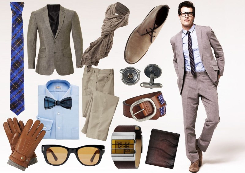 Аксессуары для костюма мужского