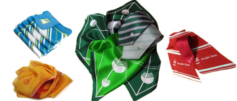 Корпоративный шейный платок