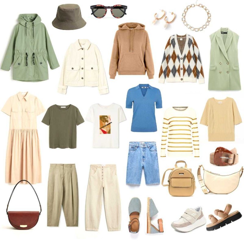 Базовый капсульный гардероб 2022