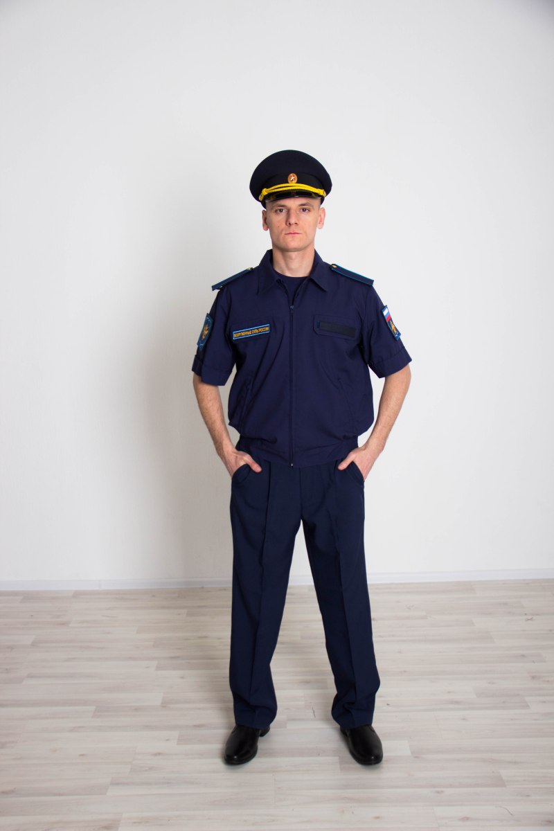 Синяя офисная форма ВКС