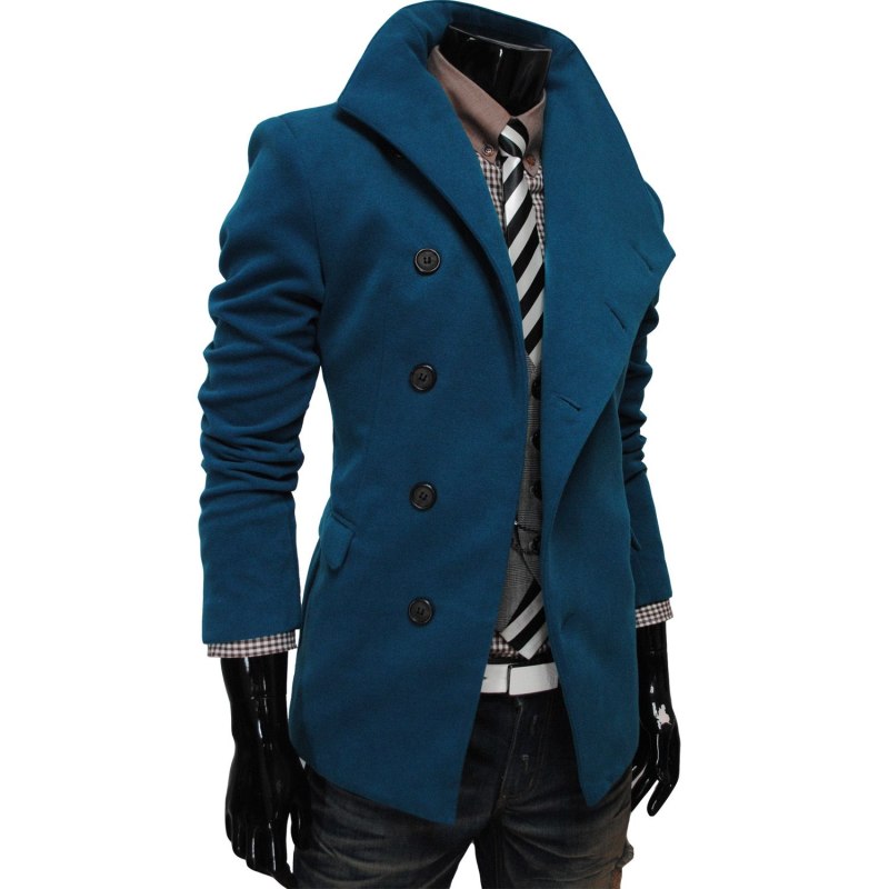 Дизайнерское мужское пальто