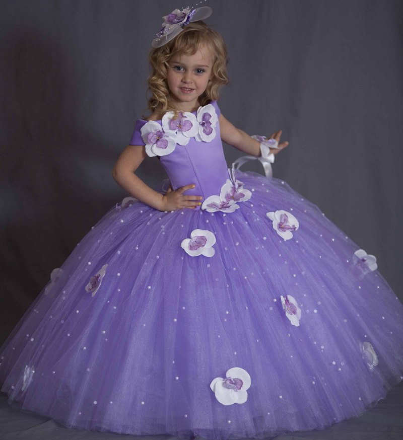 Детские пышные платья