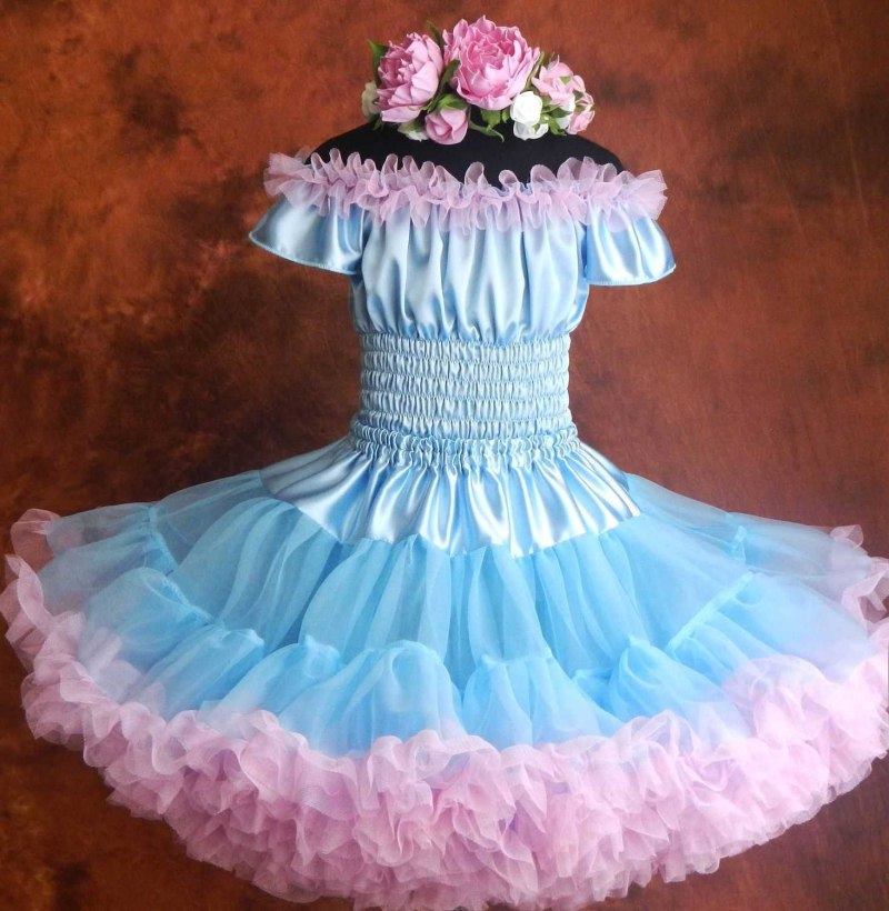 Детское пышное платье
