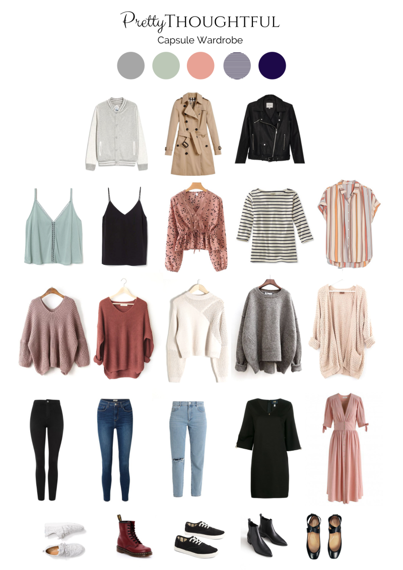 Базовый капсульный гардероб цветотип лето