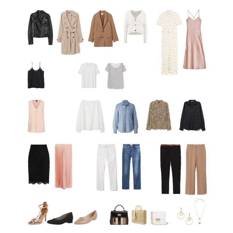 Капсульный гардероб 2023 лето