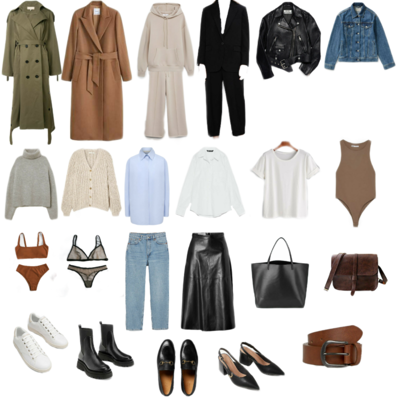 Дженнифер Энистон капсульный гардероб