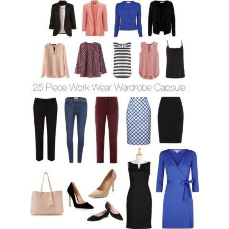 Капсула одежды для офиса