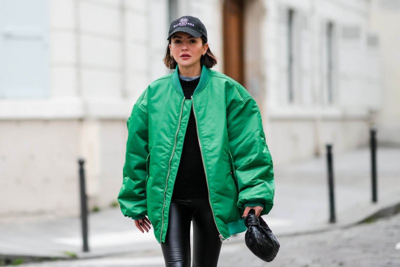 Бомбер оверсайз стрит стайл