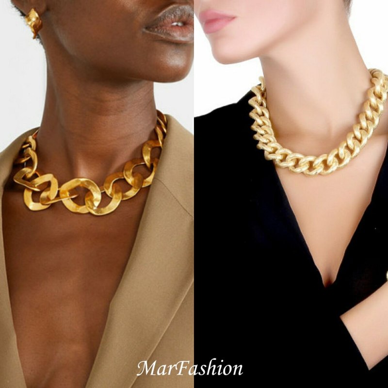 Модные украшения на шею