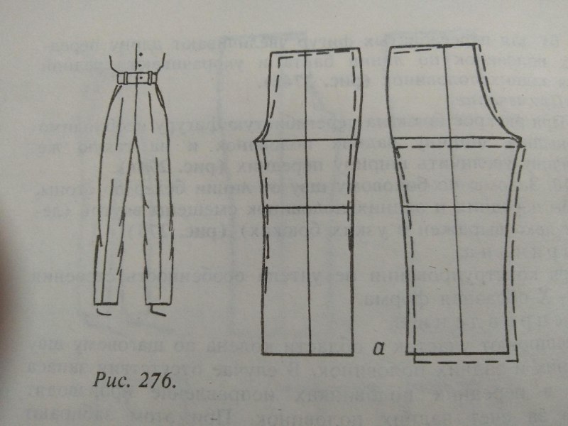 Дефекты брюк конструирование