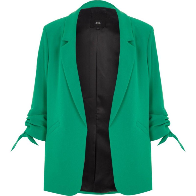 River Island одежда пиджак женский зеленый