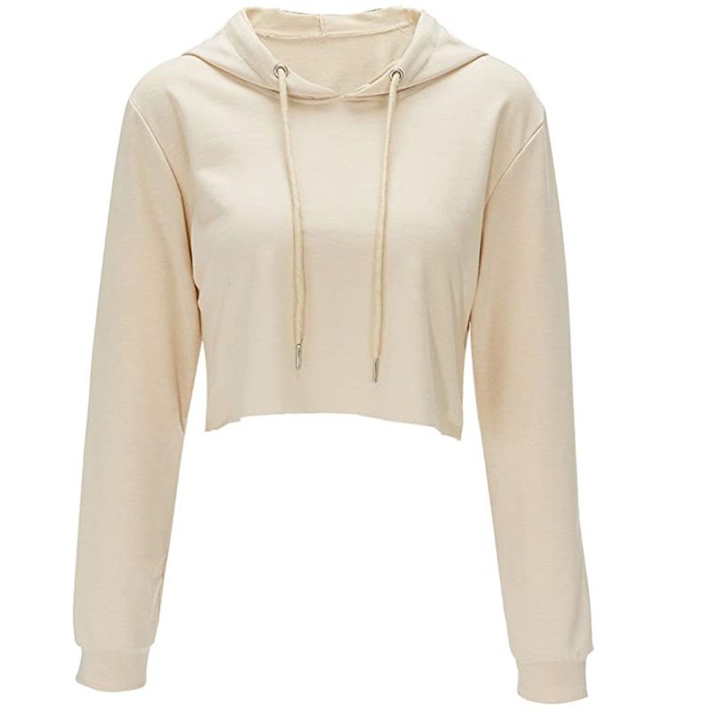 Укороченная кофта с длинными рукавами