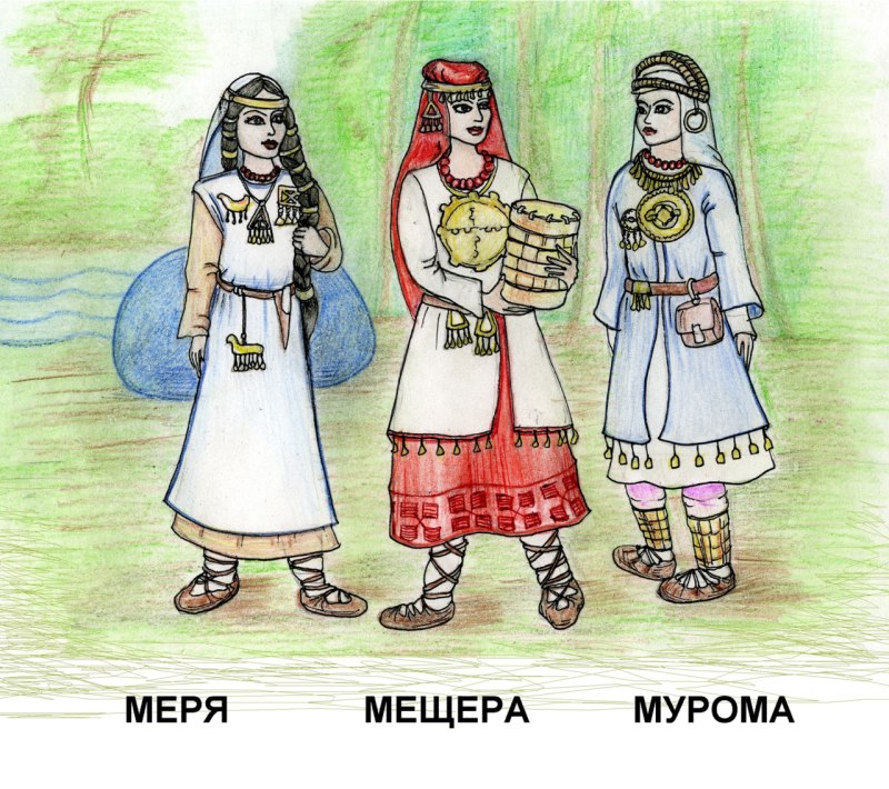 Костюм финно-угорских народов Мурома