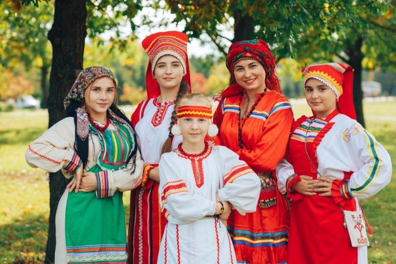 Народы Мордовии Мокша эрзя