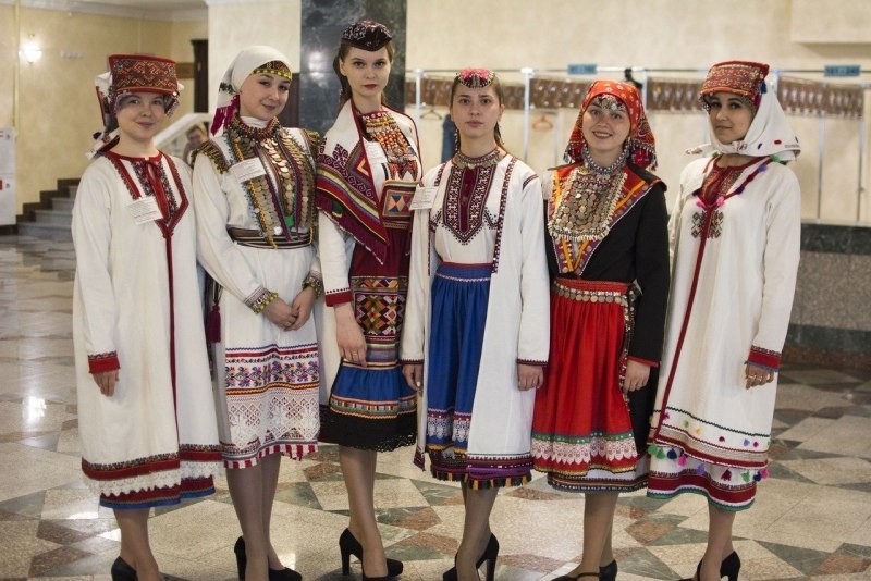 Национальный костюм Мокши и Эрзи