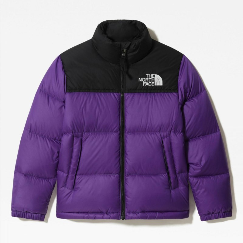 The North face Nuptse 1996 фиолетовый