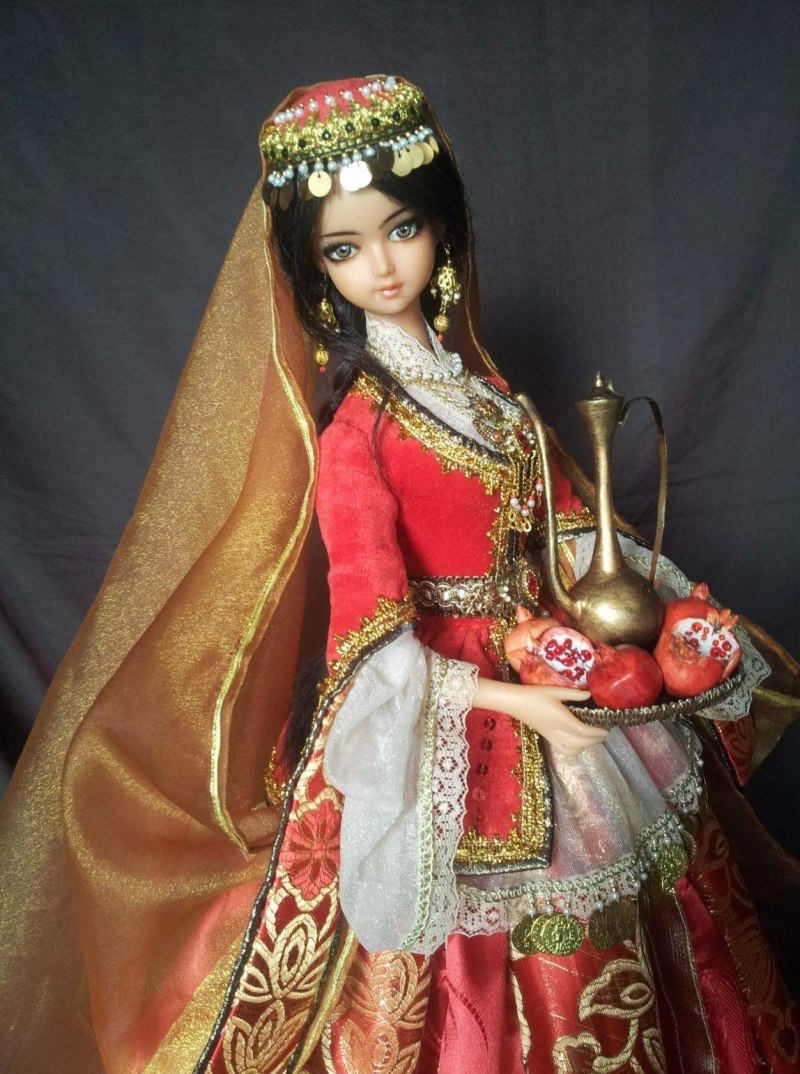 Национальные куклы Азербайджана