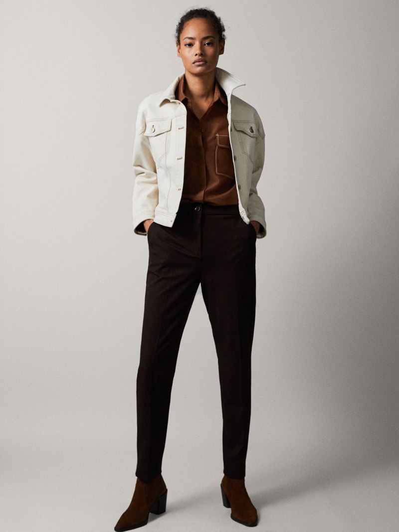 Брюки бананы massimo Dutti
