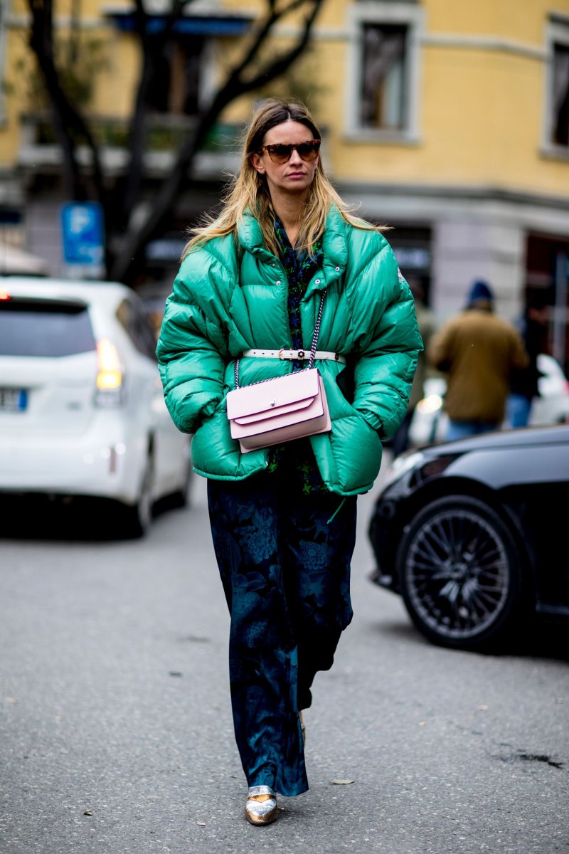 Пуховик оверсайз Street Style