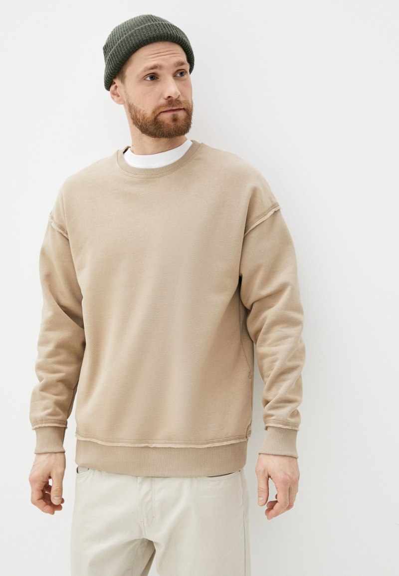 Premium Jack and Jones толстовка бежевый