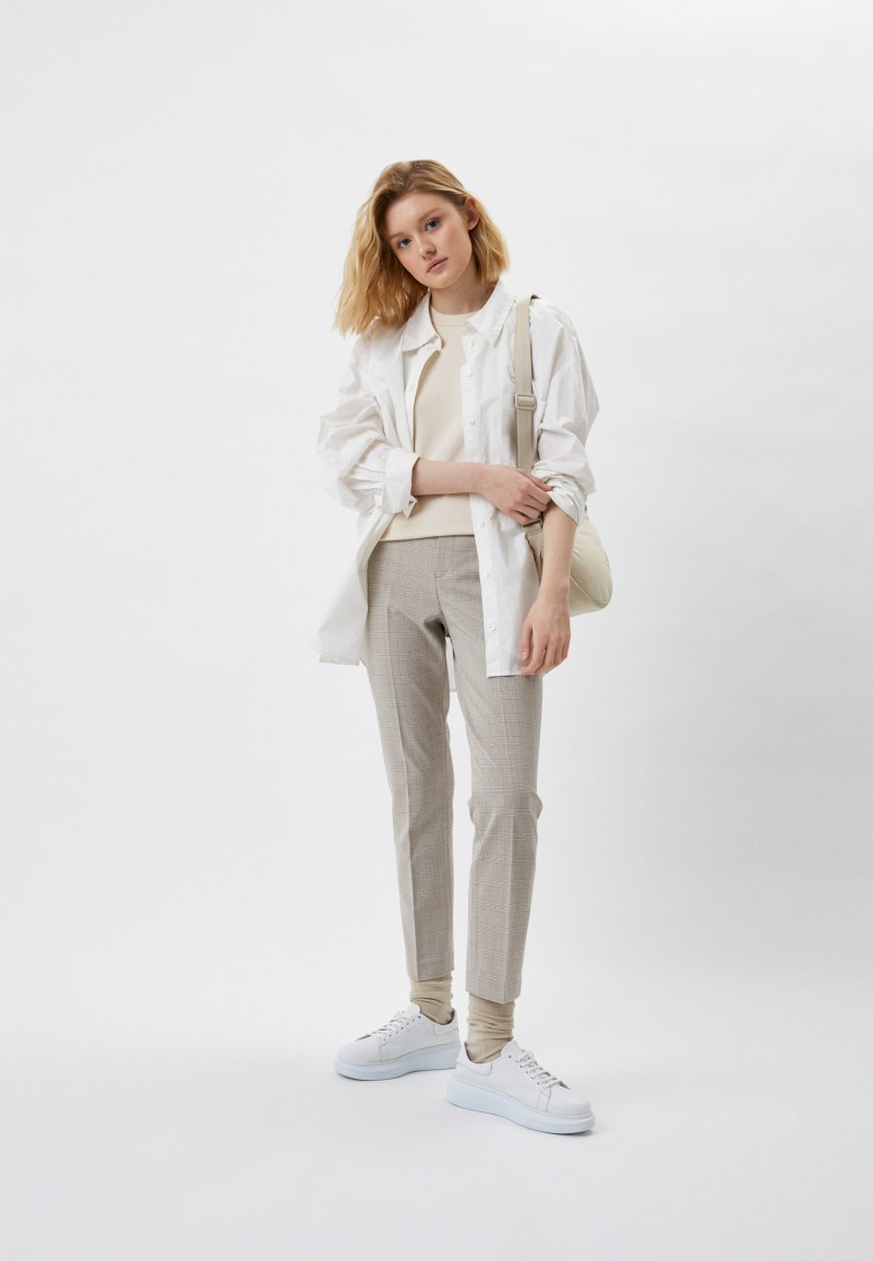 Свитшот Uniqlo бежевый