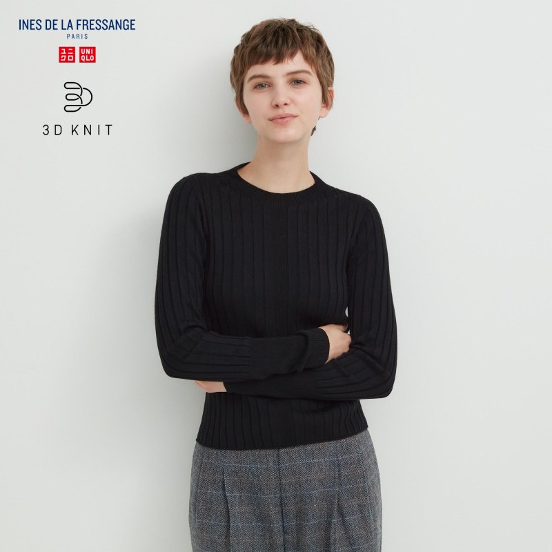 Uniqlo джемпер бесшовный фуксия