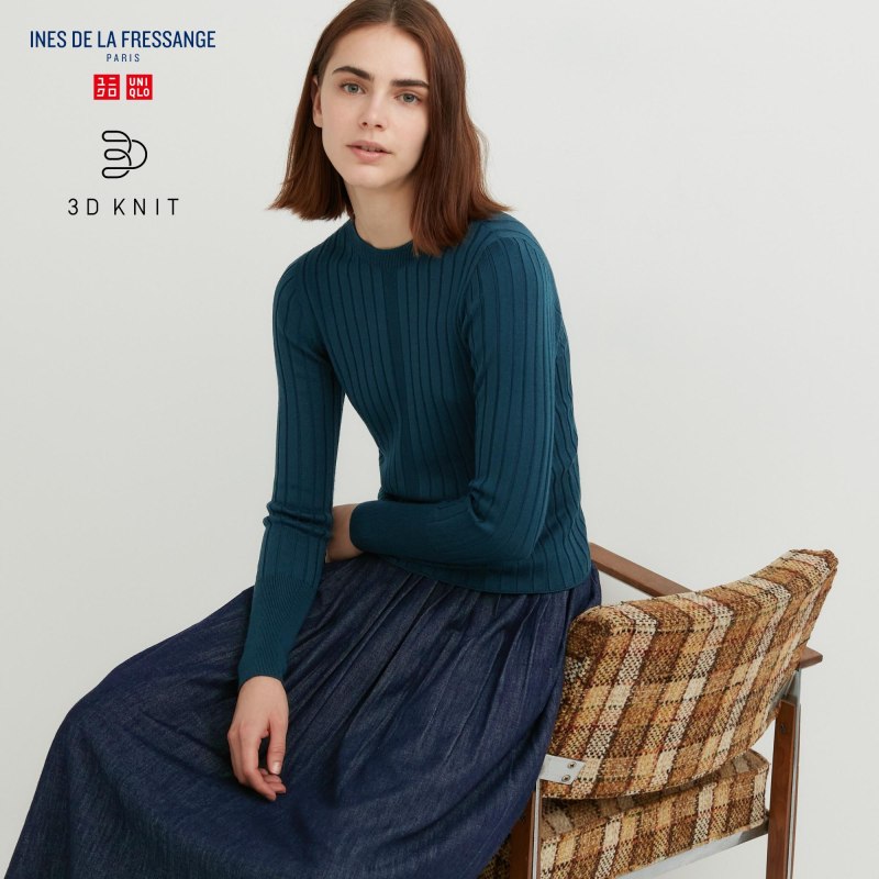 Uniqlo джемпер бесшовный без рукавов фуксия