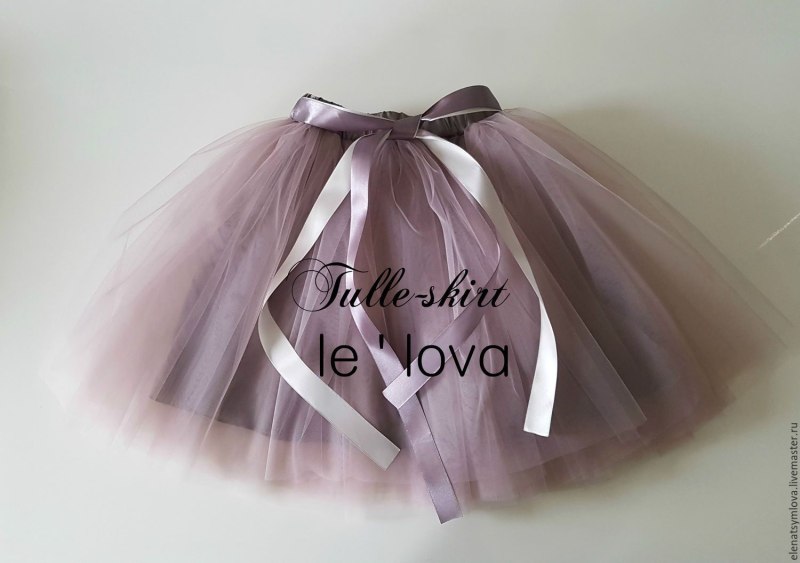 Юбка из фатина для девочки