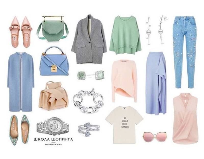 Капсульный гардероб 2023 лето
