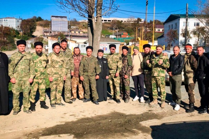 Кубанские казаки в спецоперации на Украине
