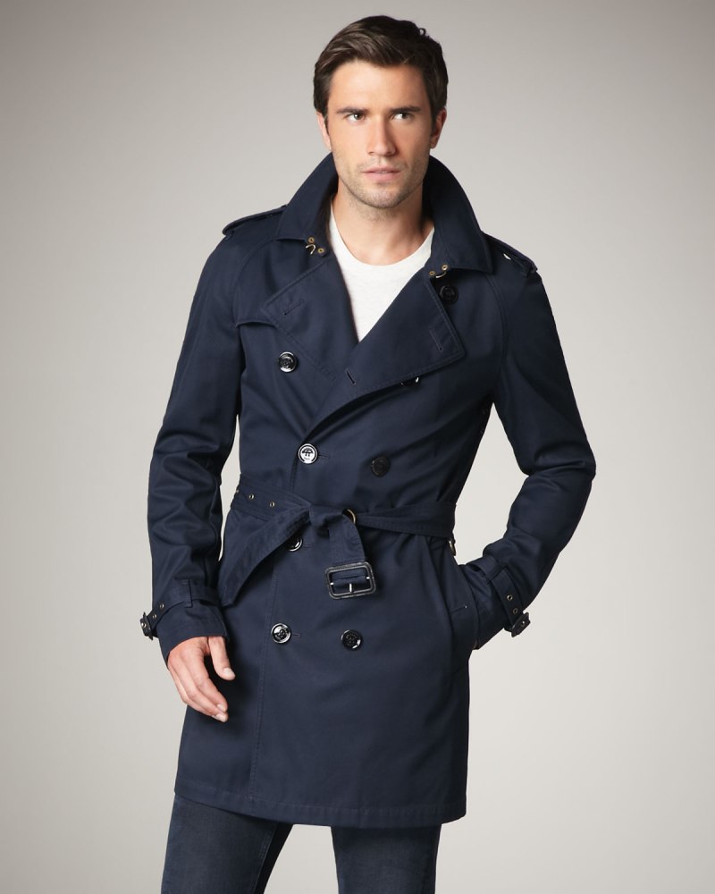 Trench Coat черный плащ