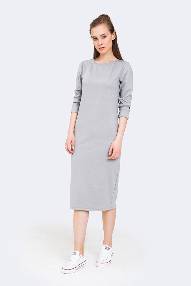 DKNY домашнее платье серое
