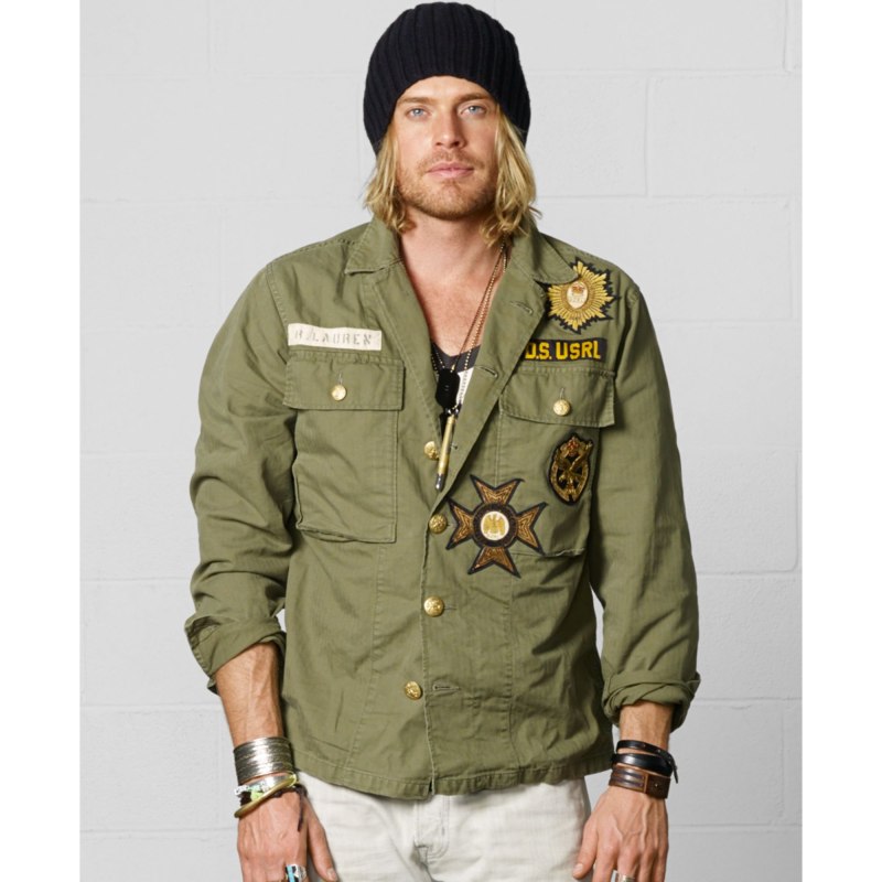 Ralph Lauren рубашка хаки