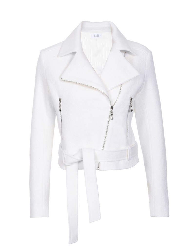 Karen Millen белая косуха