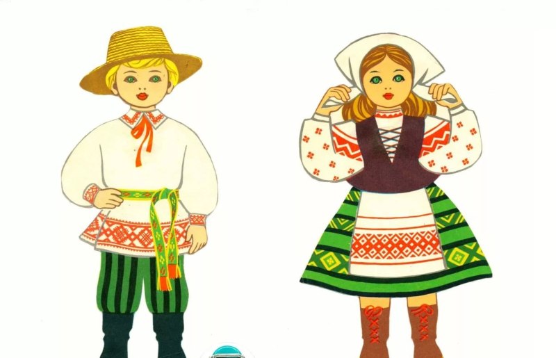 Белорусский национальный костюм для детей