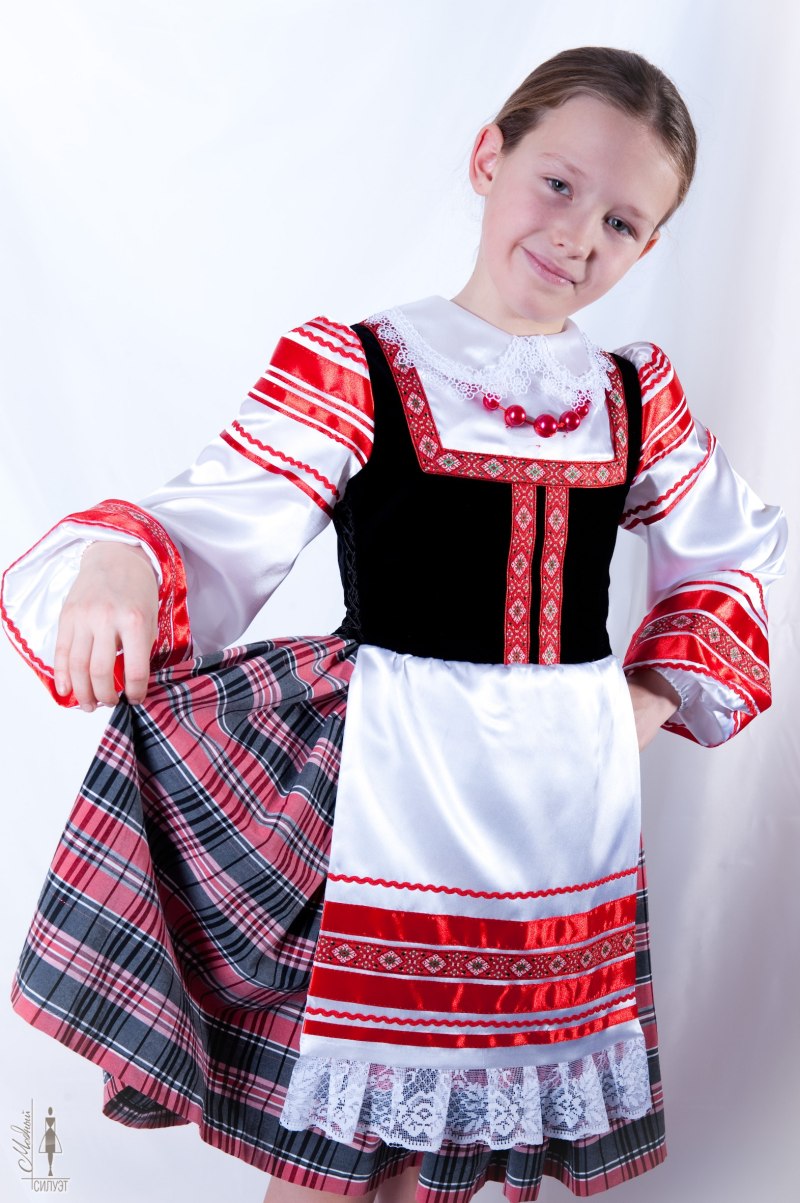Детский белорусский костюм