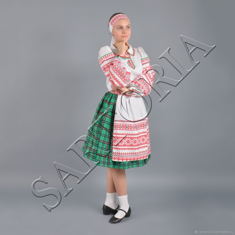 Красивый белорусский костюм